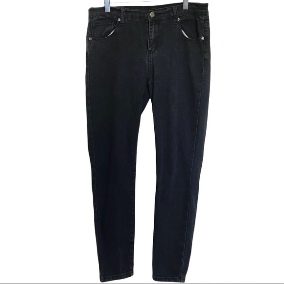 Forever 21 Black Jeans Size 30 - Picture 1 of 5